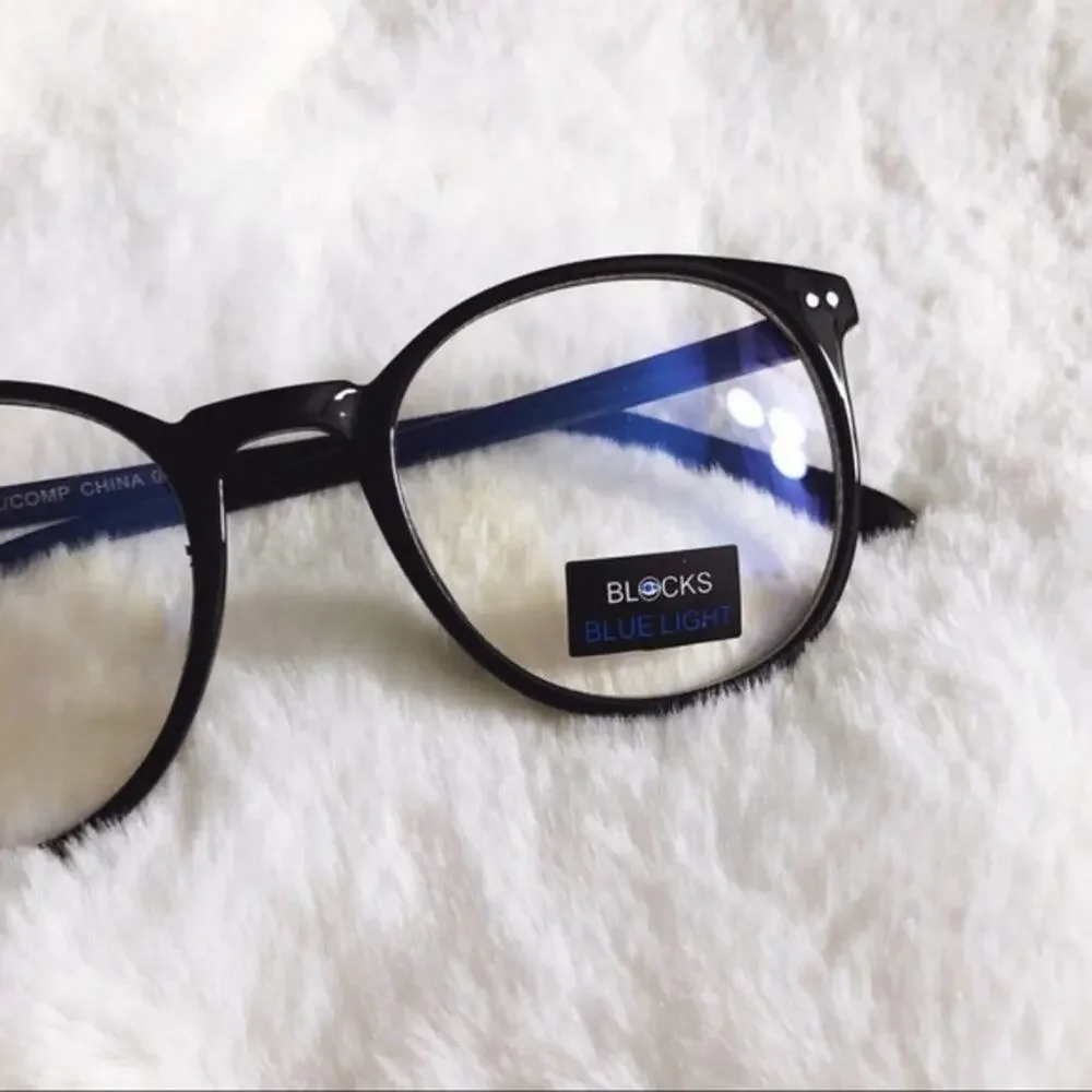 Tori Black Computer Blue Light Glasses